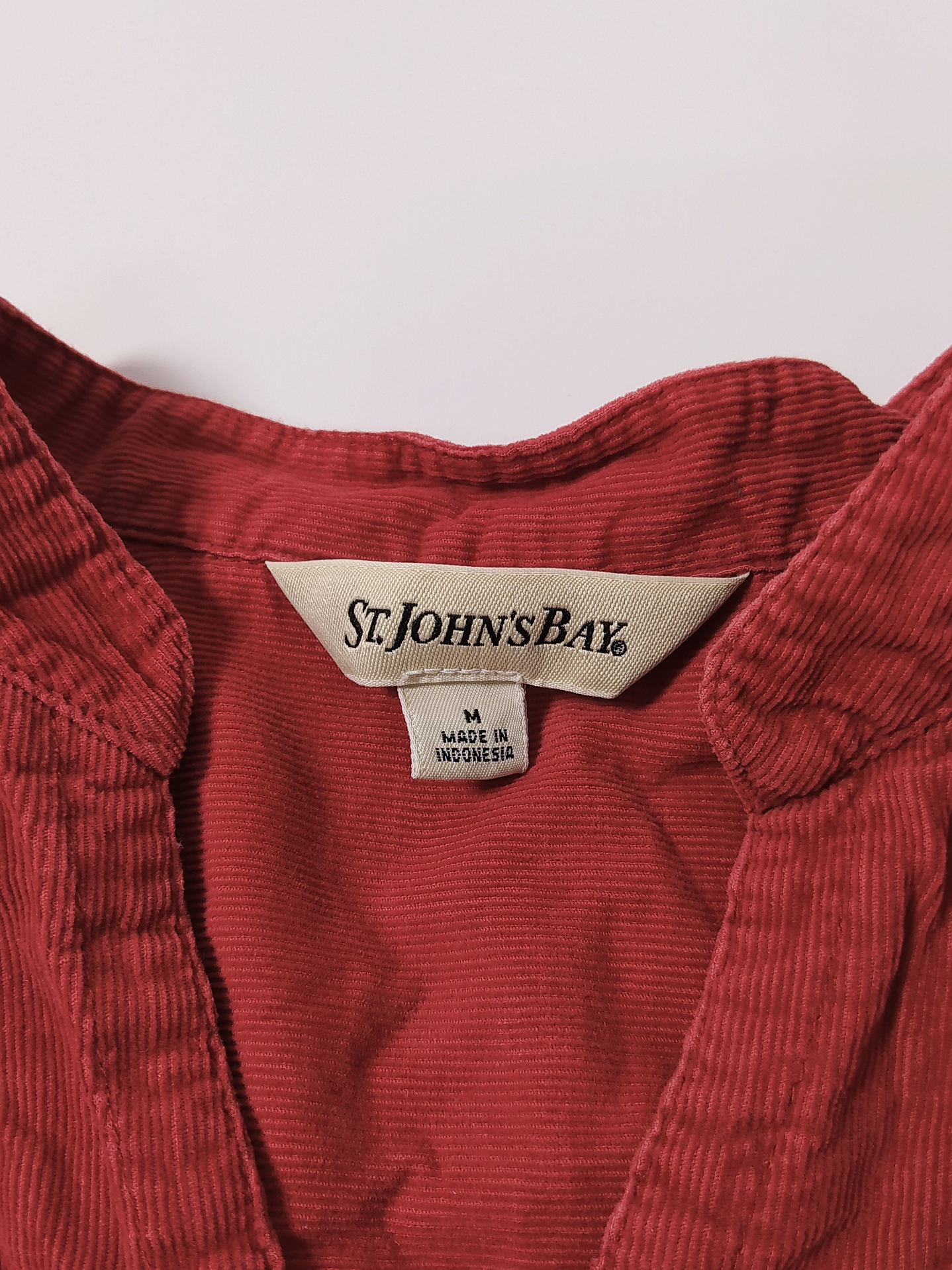 Blusa Rojo Oxido Talla M VM26 3