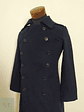 Abrigo Cruzado Azul Marino Doble Botonadura – Talla XXS - Miniatura 4