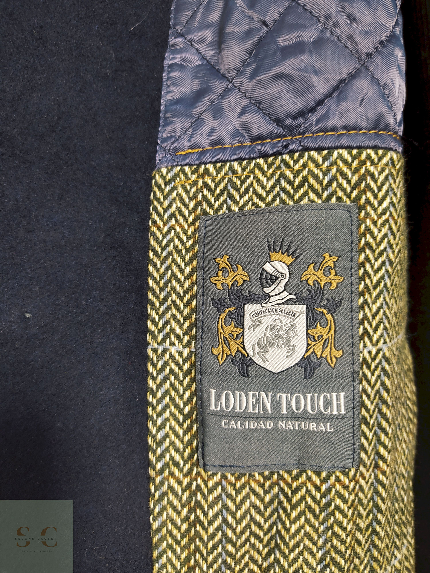 Abrigo Loden Olloqui Azul Oscuro – Lana Blend Premium – Talla XL 9