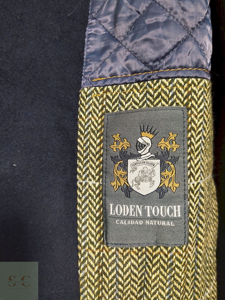 Abrigo Loden Olloqui Azul Oscuro – Lana Blend Premium – Talla XL 9