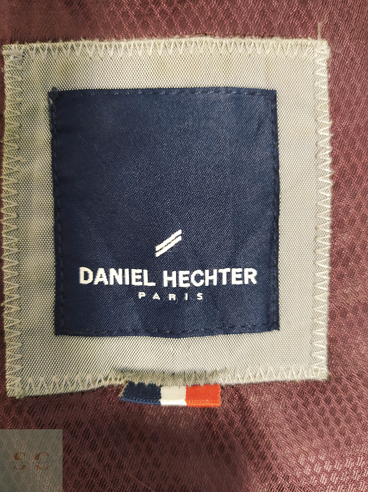 Abrigo Daniel Hechter Negro Clásico – Lana Blend – Talla XXL 10