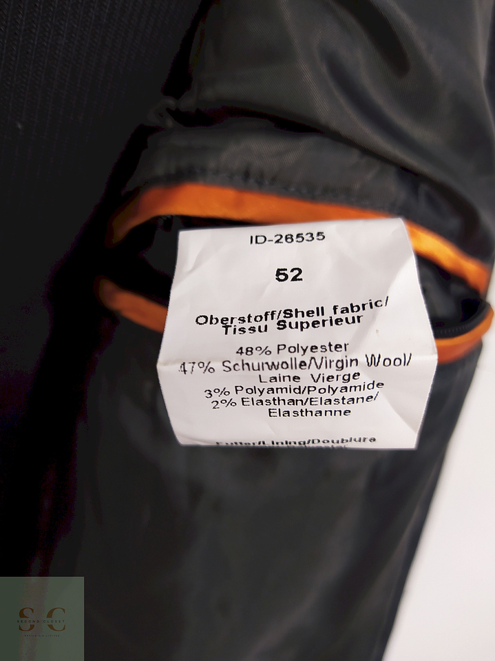 Abrigo Emilio Adani Gris Plomo – Corte Moderno – Talla ML 7