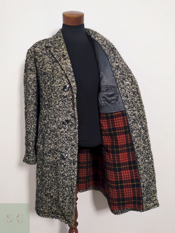 Abrigo Vintage 100% lana virgen Talla L 2