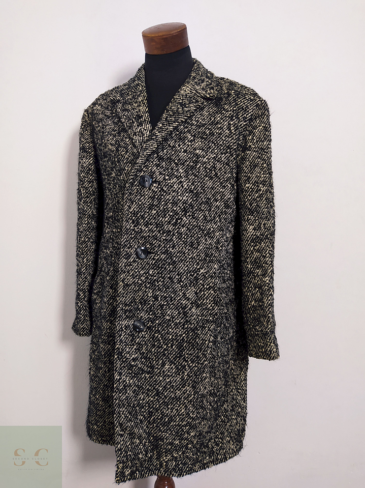 Abrigo Vintage 100% lana virgen Talla L 3