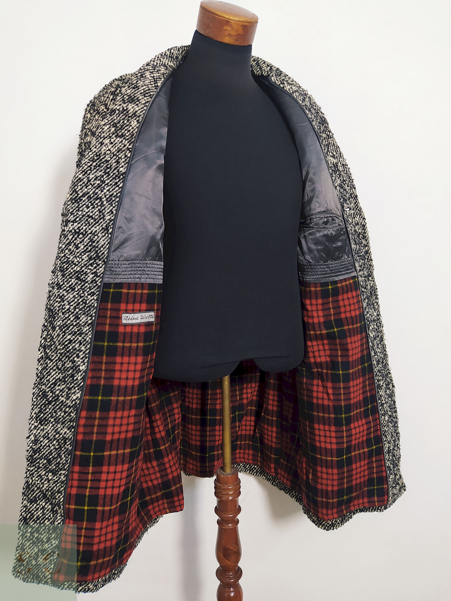 Abrigo Vintage 100% lana virgen Talla L 6