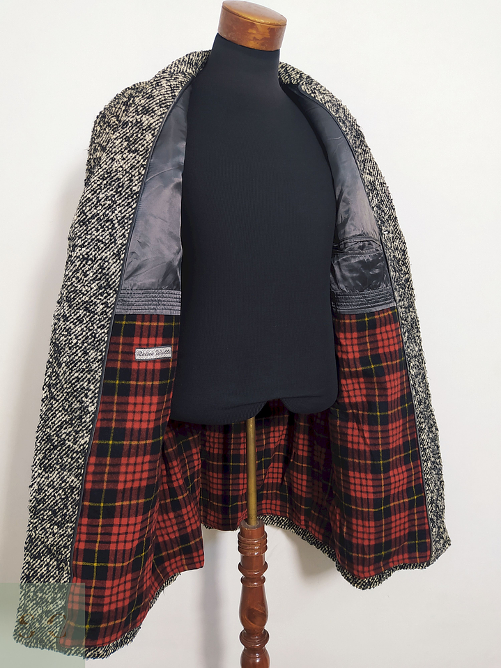 Abrigo Vintage 100% lana virgen Talla L 6