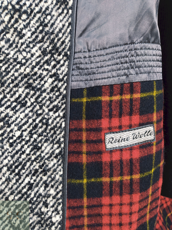 Abrigo Vintage 100% lana virgen Talla L 7