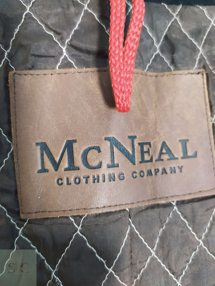 Abrigo Mc Neal Negro 70% lana y poliamida Talla M 10