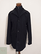 Abrigo Andrews James Negro 70% lana Talla XL - Miniatura 1