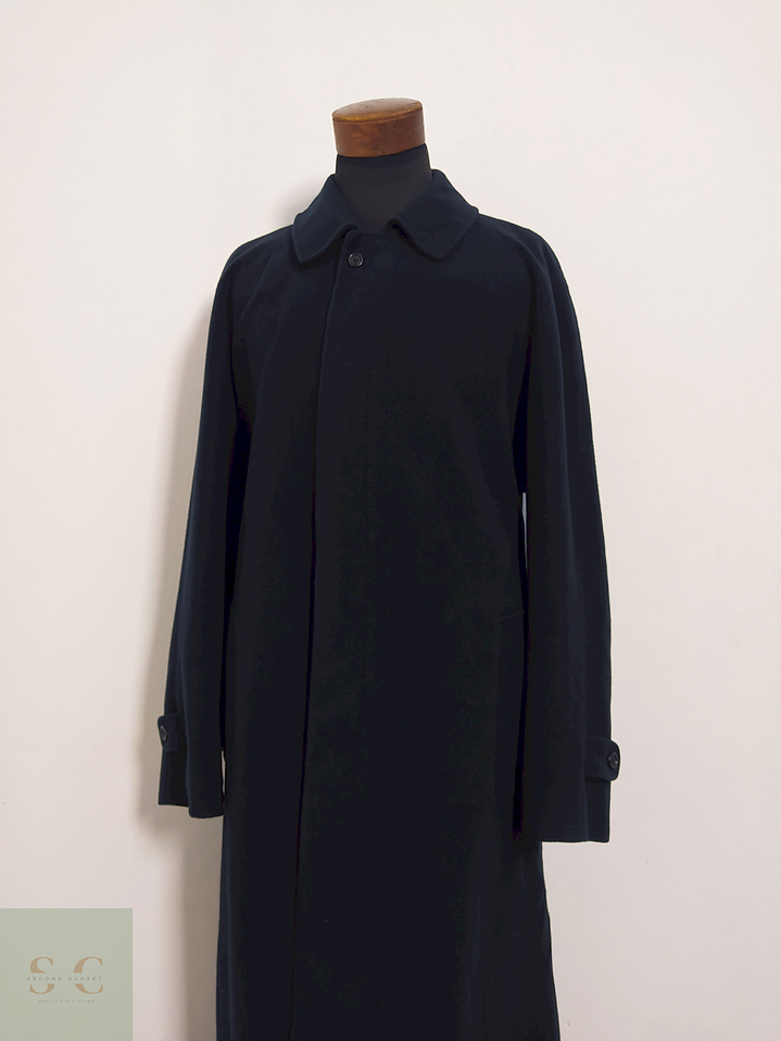 Abrigo Blicker Reese Azul Lana virgen y cashmere Talla XL 5