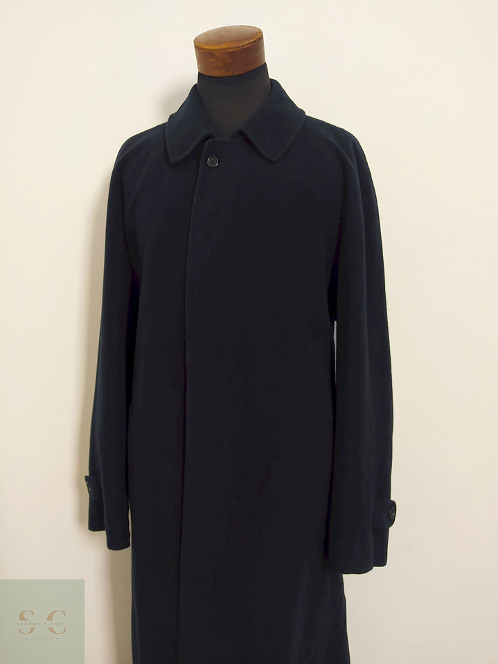 Abrigo Blicker Reese Azul Lana virgen y cashmere Talla XL 6