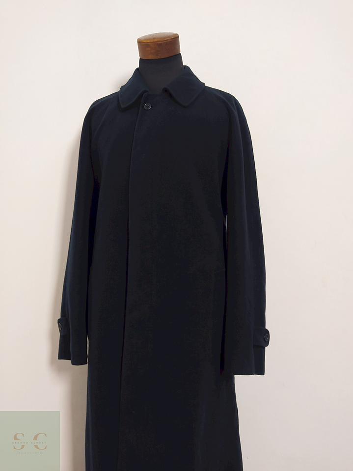 Abrigo Blicker Reese Azul Lana virgen y cashmere Talla XL 7