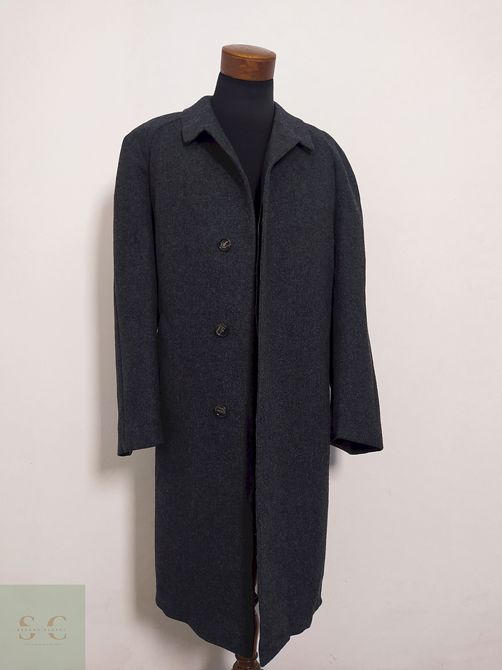 Abrigo Modell Keil München Plomo 100% lana virgen Talla M 4