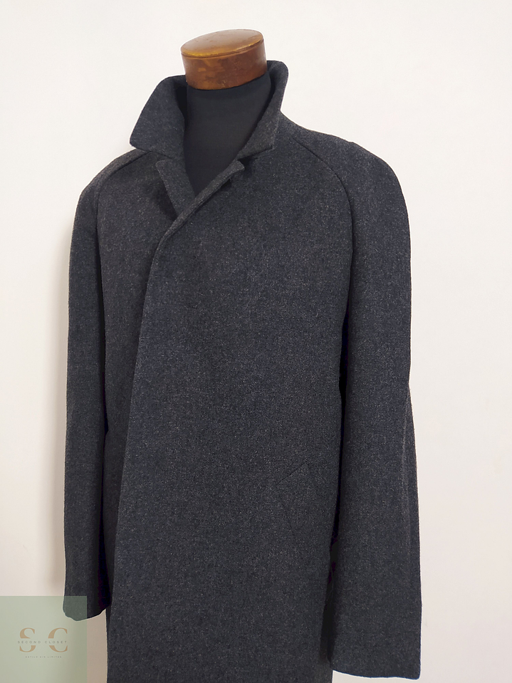 Abrigo Modell Keil München Plomo 100% lana virgen Talla M 5