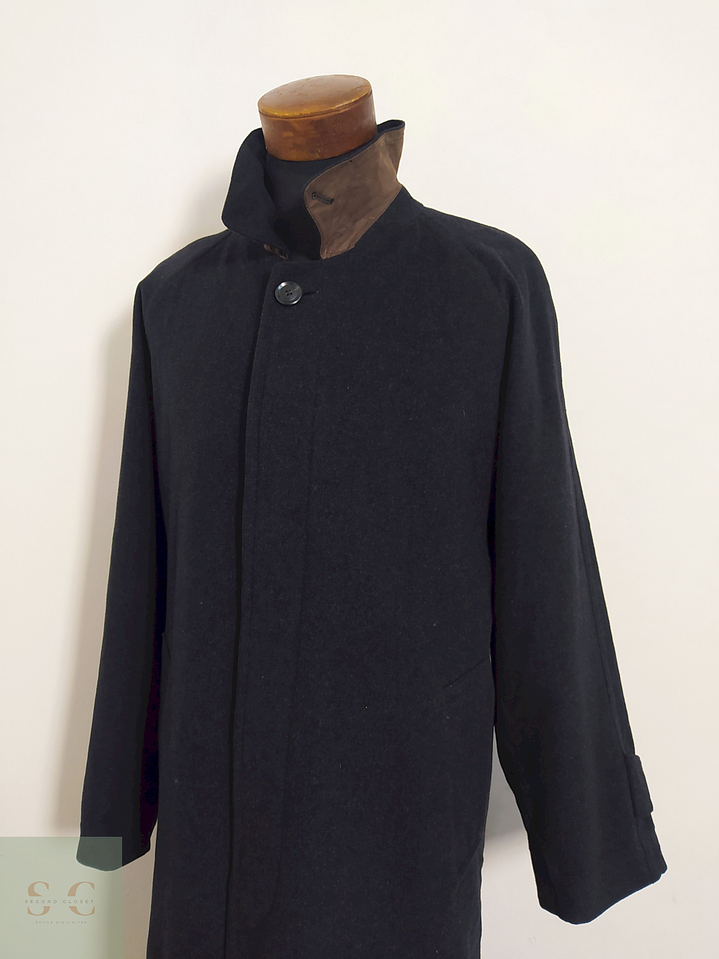 Abrigo Daré Bridge Negro grafito 75% lana virgen 5% cashmere 20% poliamida Talla XXL 2