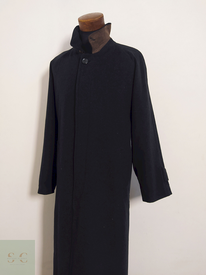 Abrigo Daré Bridge Negro grafito 75% lana virgen 5% cashmere 20% poliamida Talla XXL 3