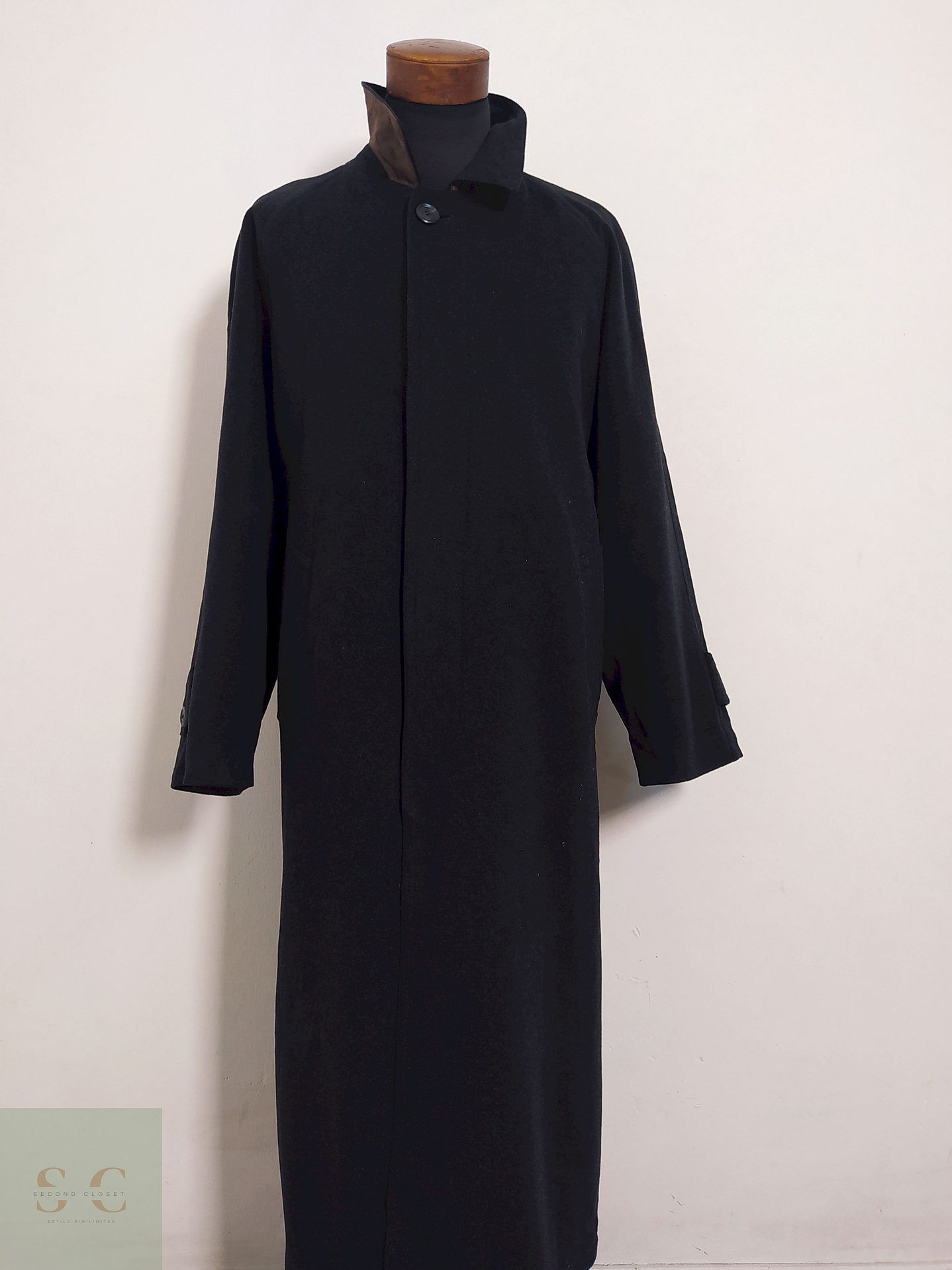 Abrigo Daré Bridge Negro grafito 75% lana virgen 5% cashmere 20% poliamida Talla XXL 5