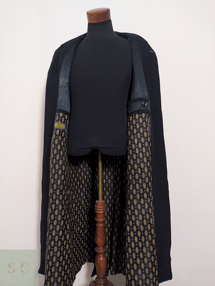 Abrigo Daré Bridge Negro grafito 75% lana virgen 5% cashmere 20% poliamida Talla XXL 7