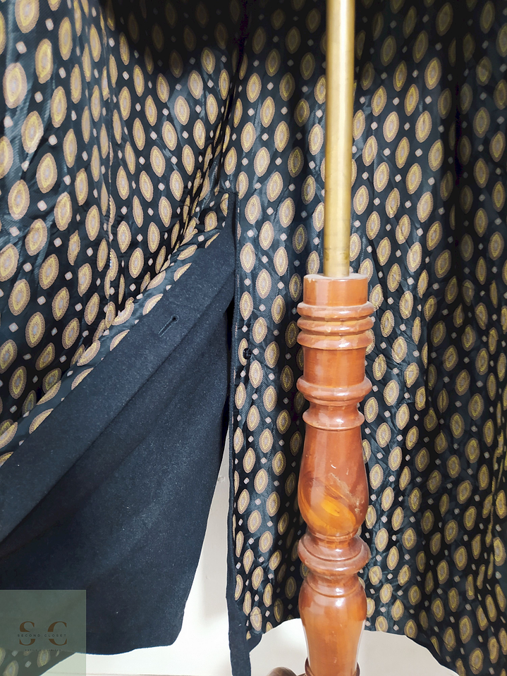 Abrigo Daré Bridge Negro grafito 75% lana virgen 5% cashmere 20% poliamida Talla XXL 10