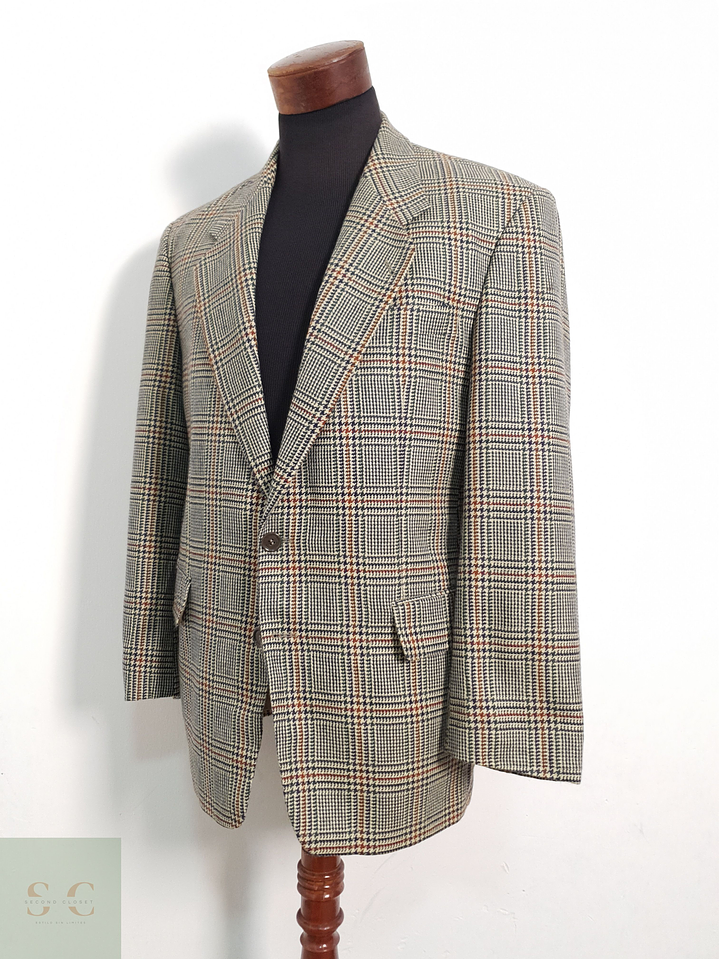 Veston Benvenuto 100% lana Talla L 3