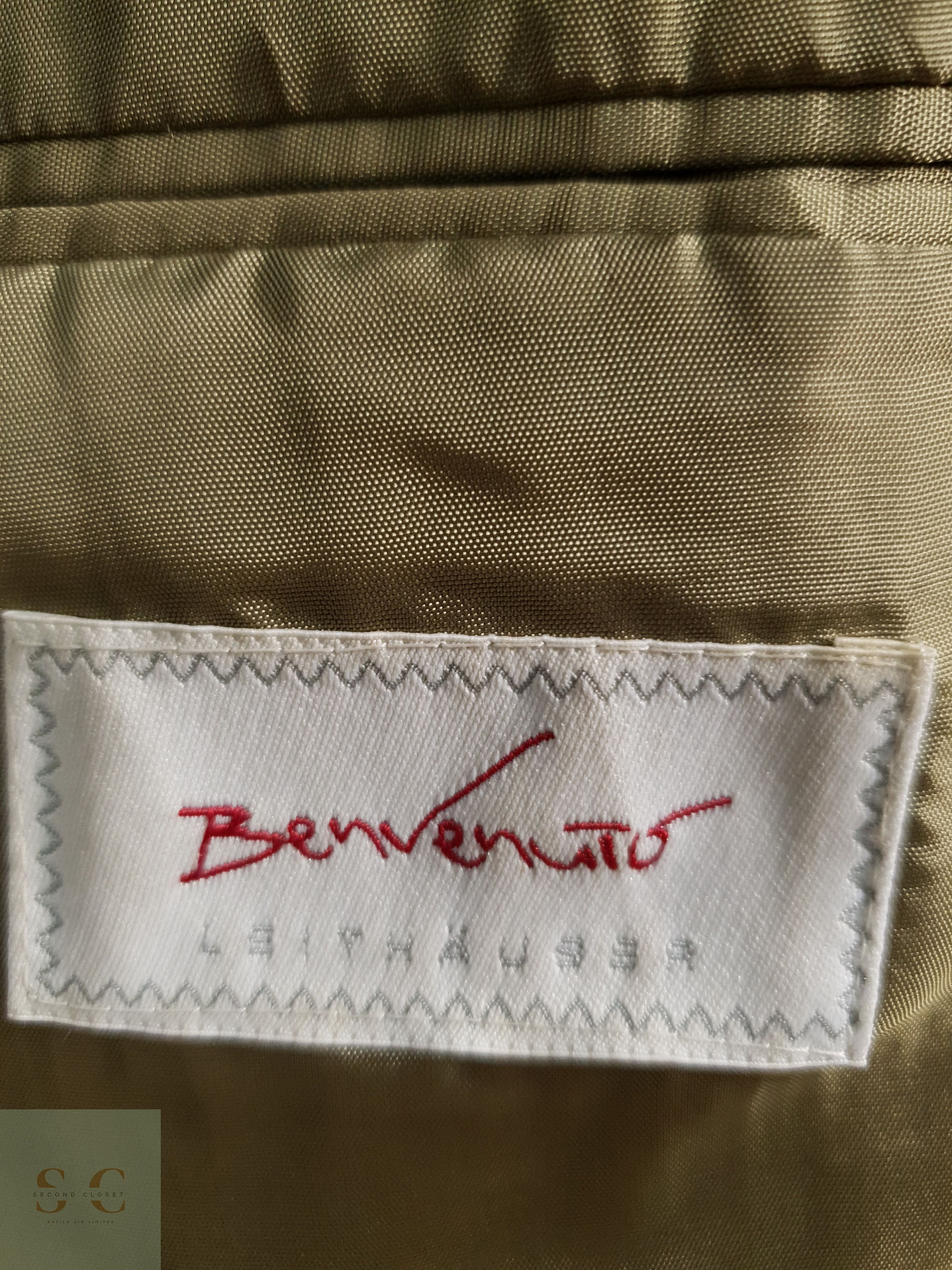 Veston Benvenuto 100% lana Talla L 4