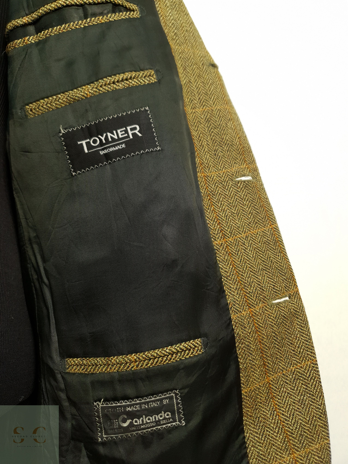 Veston Toyner 100% lana Talla LXL 10