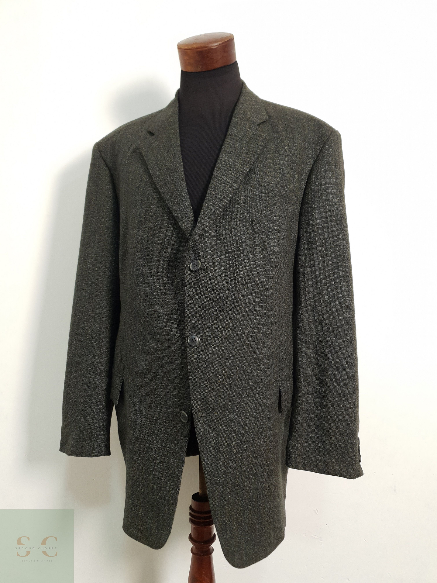 Veston Pierre Laffitte 90% lana + cashmere Talla 4