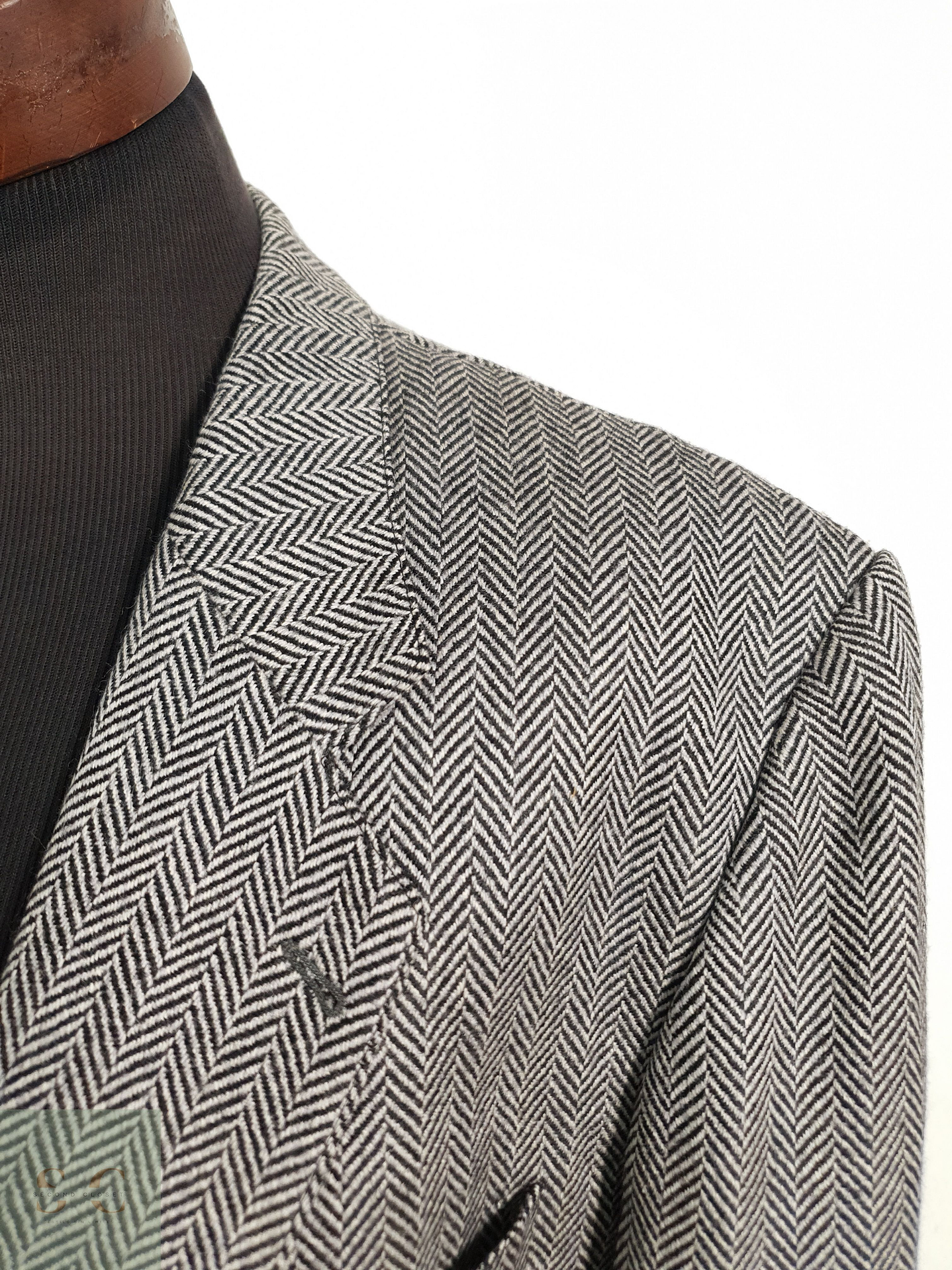 Veston Westbury 100% lana espiga Talla XL 4