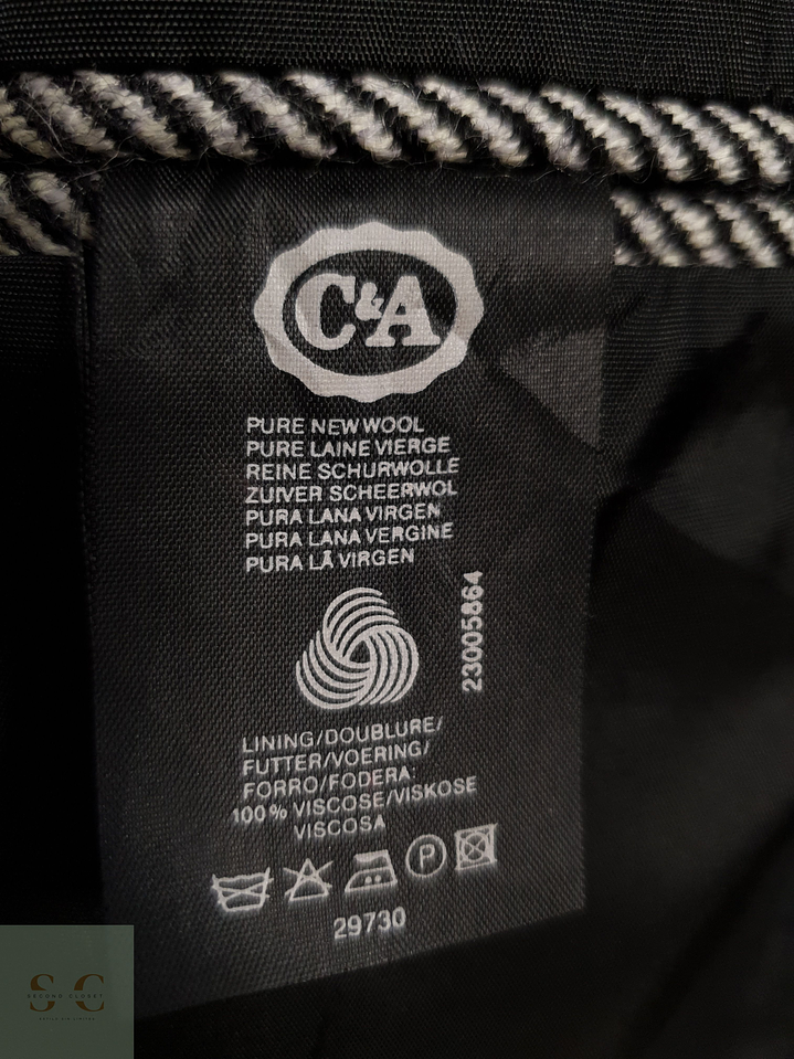 Veston Westbury 100% lana espiga Talla XL 7