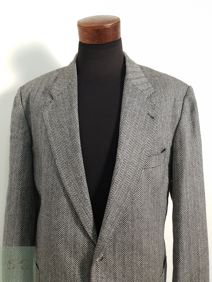 Veston Westbury 100% lana espiga Talla XL 8