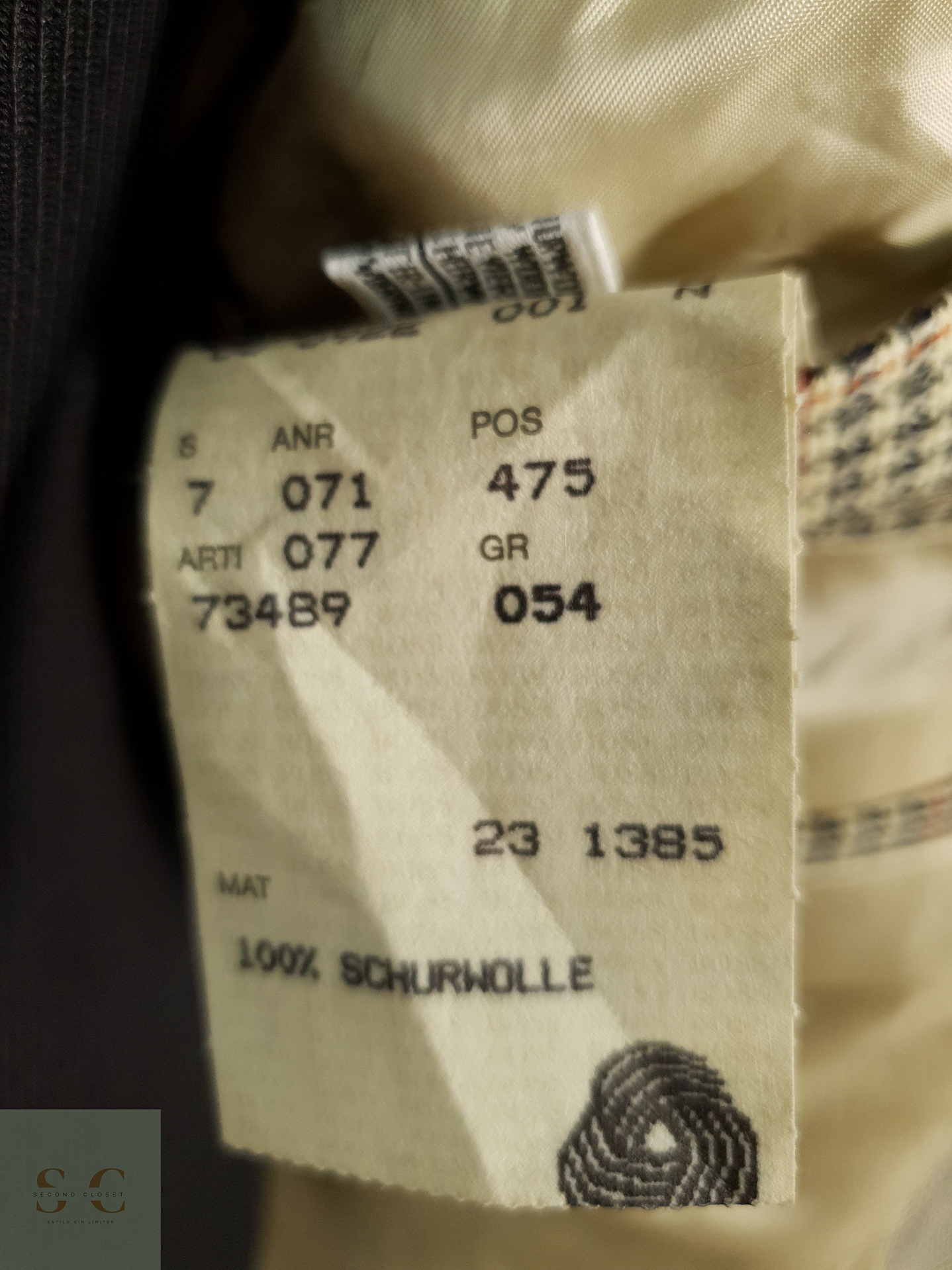 Veston Hugo Boss 100% lana Talla XXL 2