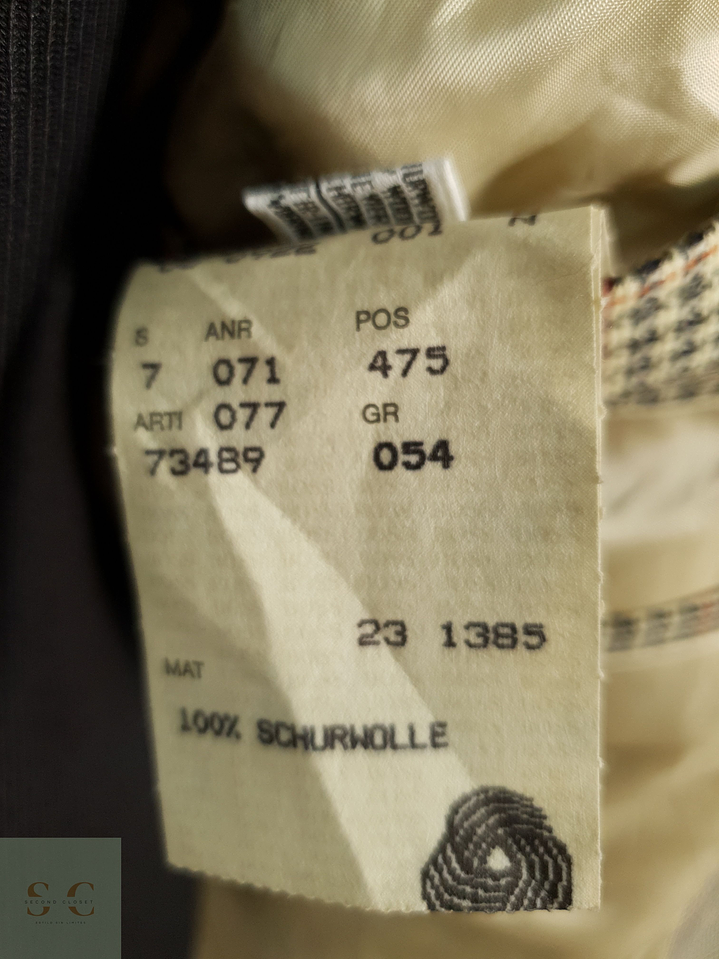 Veston Hugo Boss 100% lana Talla XXL 2