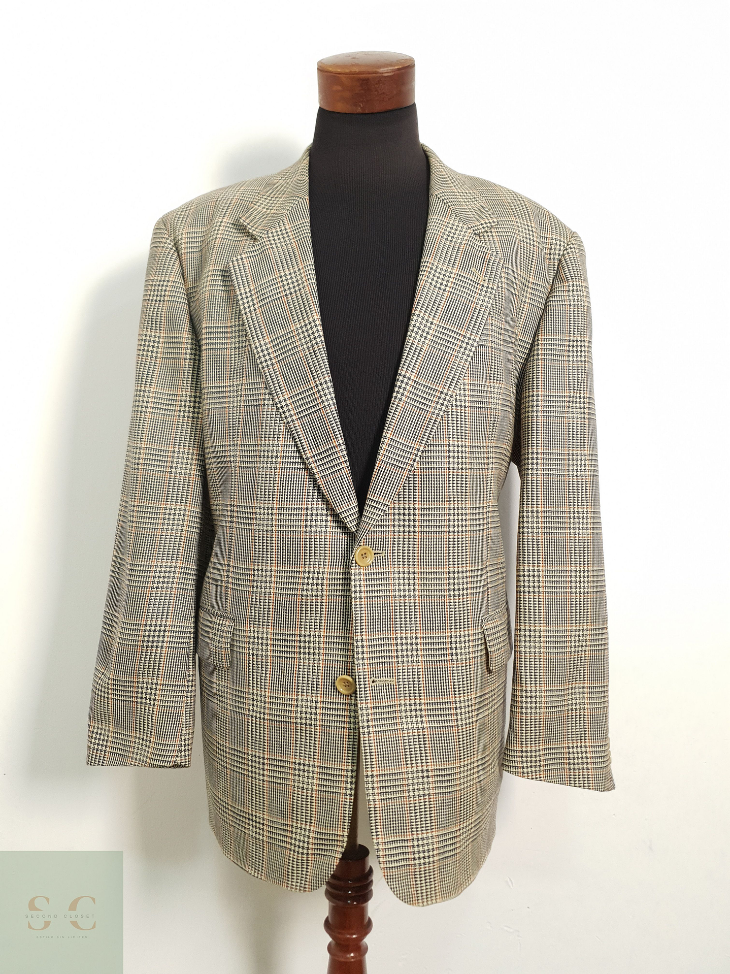 Veston Hugo Boss 100% lana Talla XXL 3