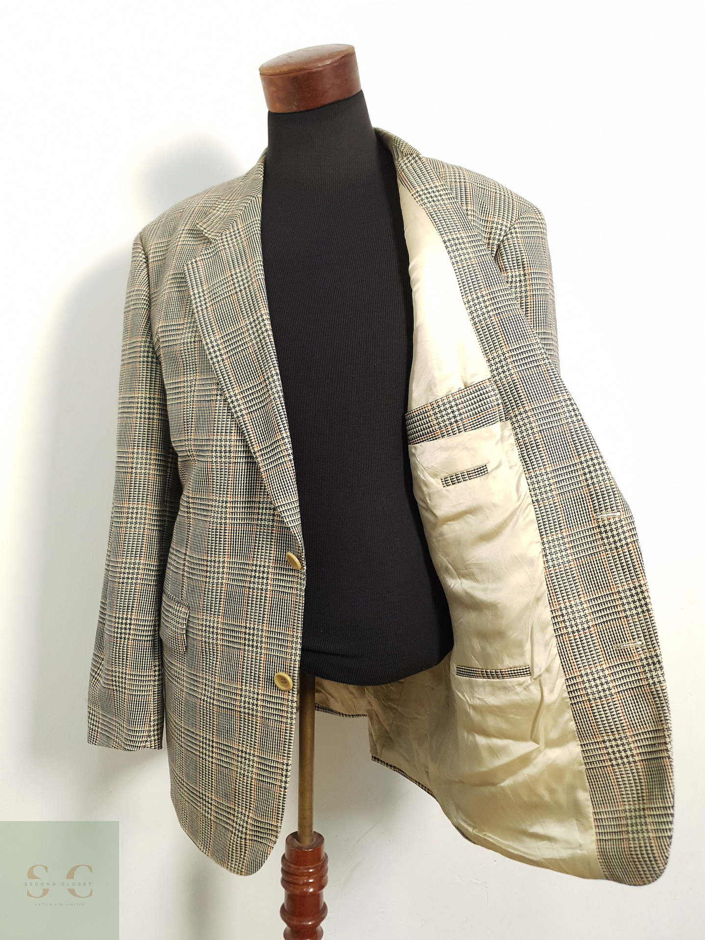 Veston Hugo Boss 100% lana Talla XXL 6