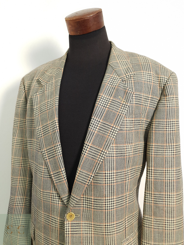 Veston Hugo Boss 100% lana Talla XXL 8