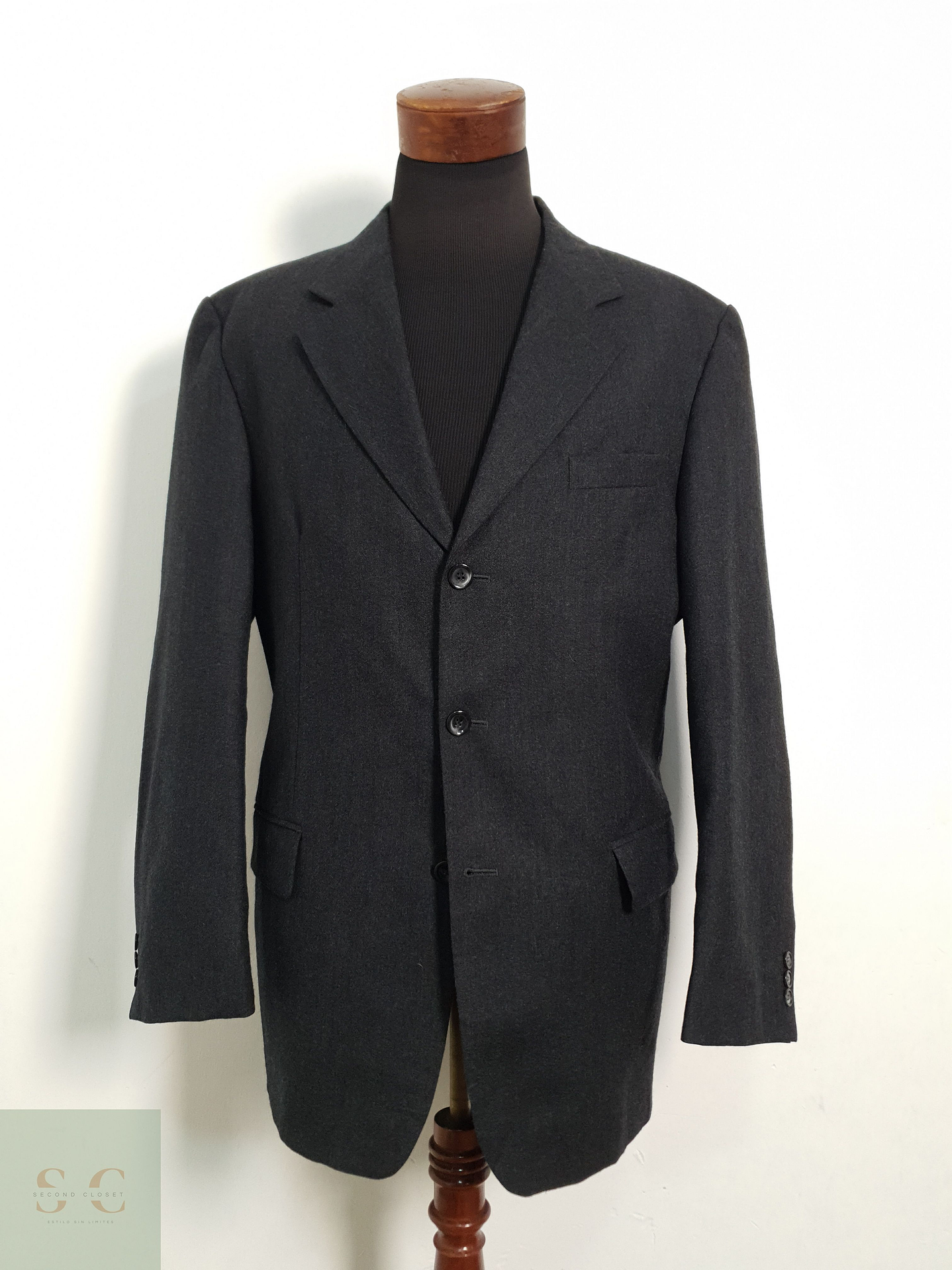 Veston Henry Morell 100% lana Talla LXL 1