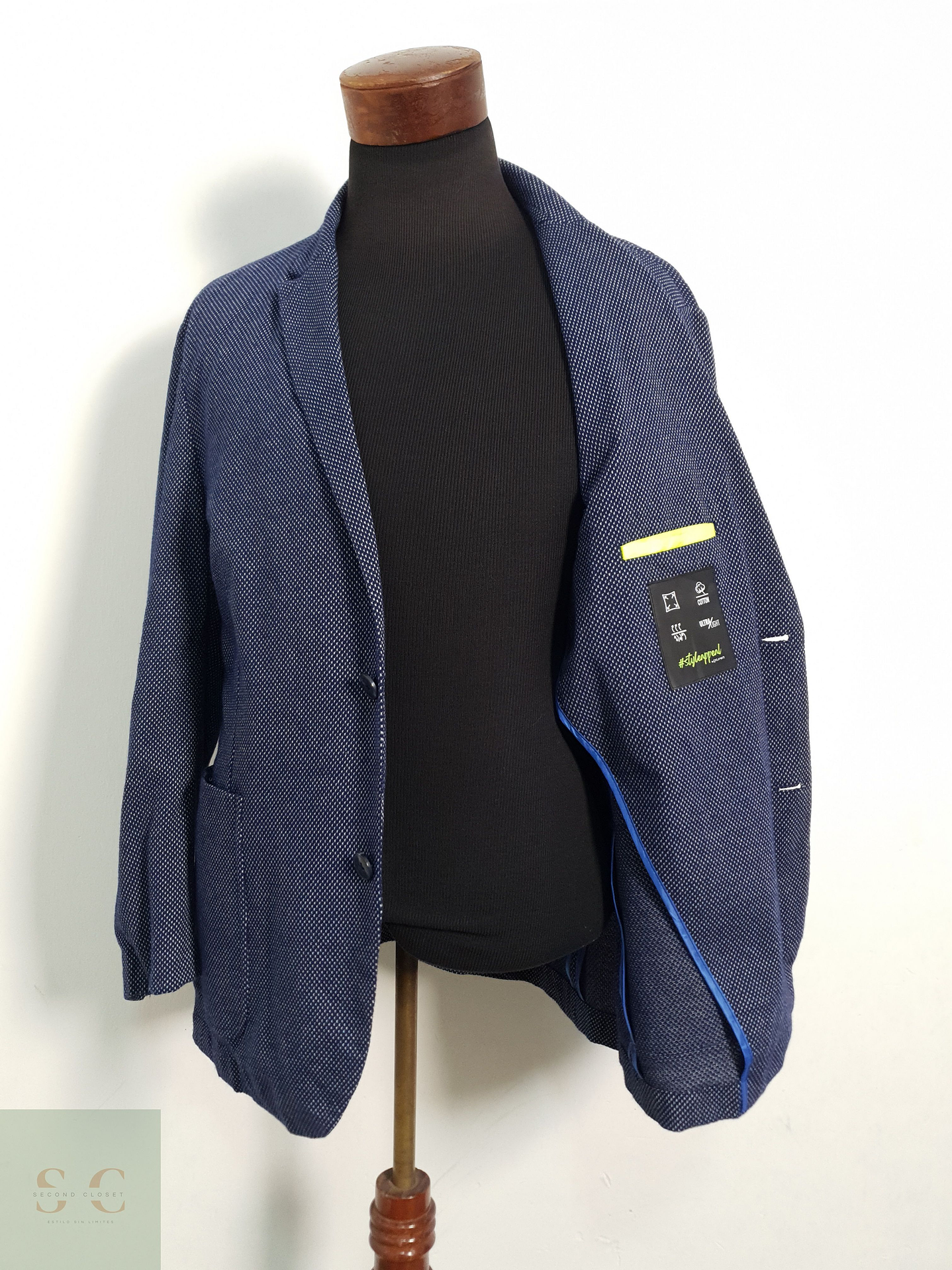 Veston Calamar StyleAppeal 100% algodón Talla L 4