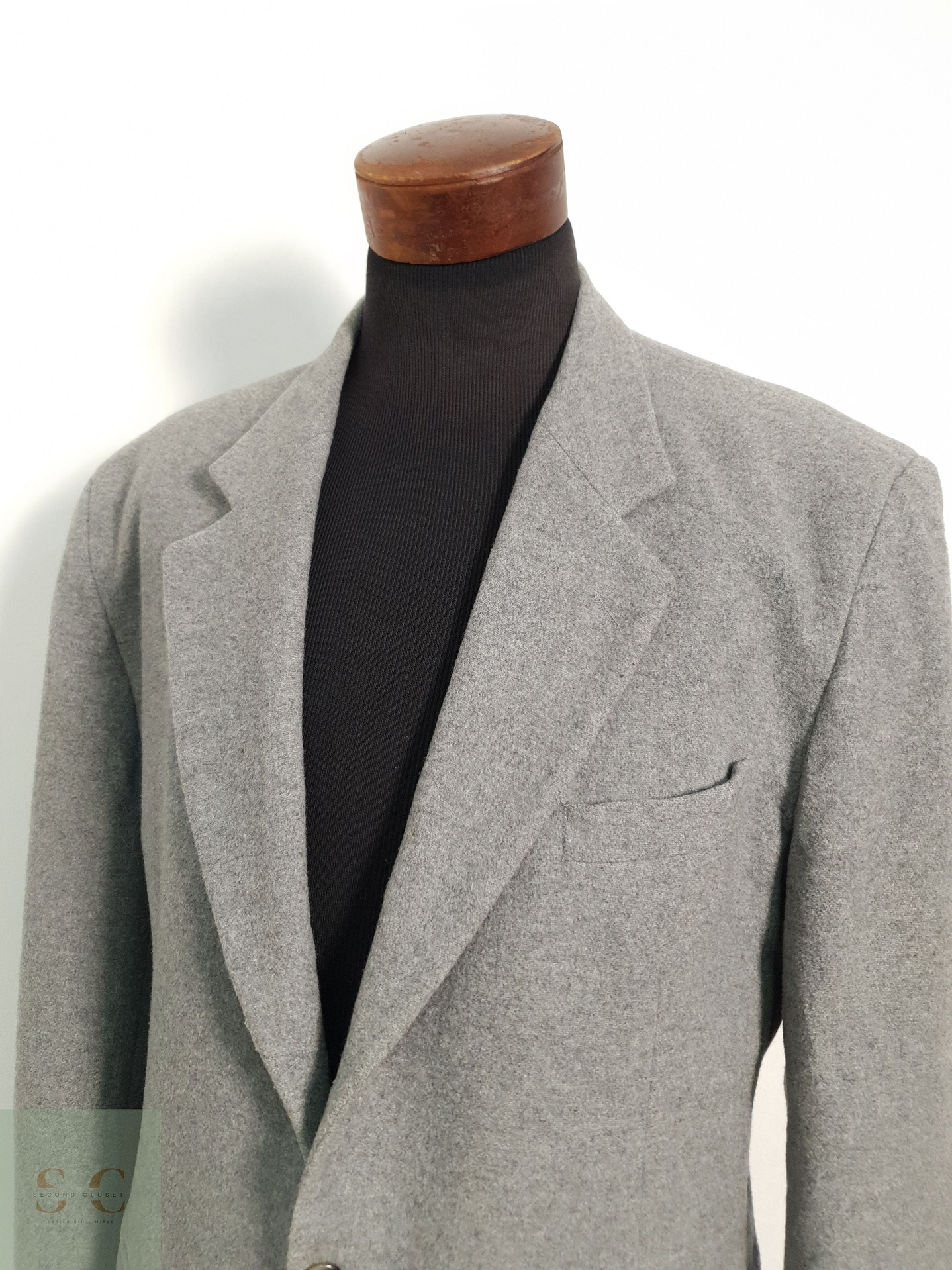 Veston Henry Morell 60% lana + 10% cashmere Talla XXL 3