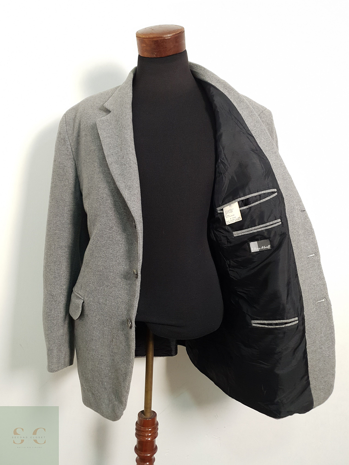 Veston Henry Morell 60% lana + 10% cashmere Talla XXL 6