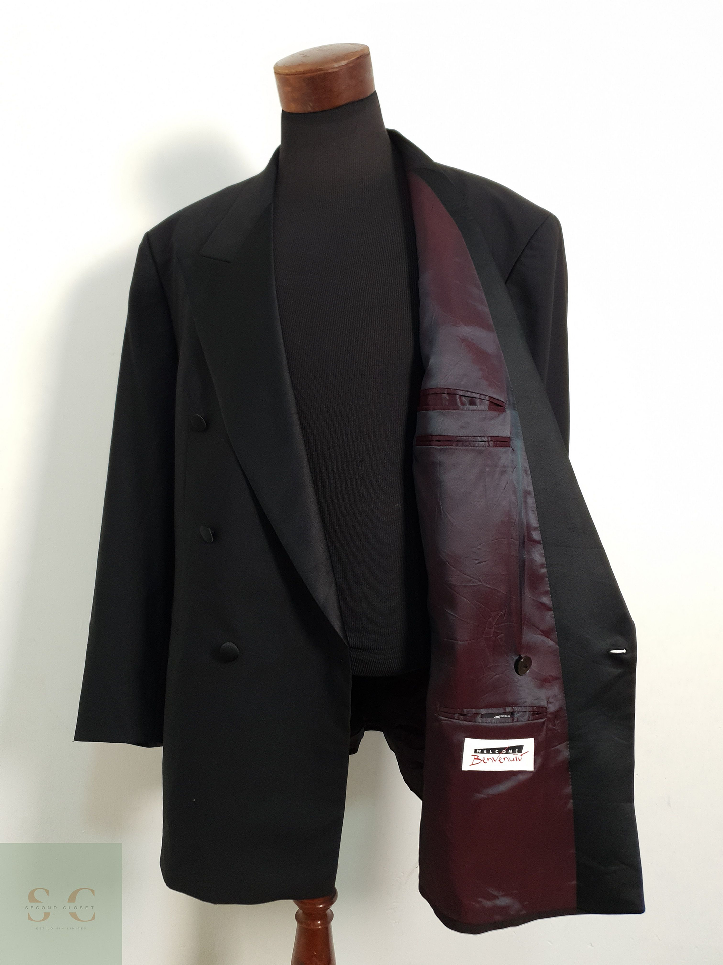 Veston Benvenuto + REDA 100% lana virgen (REDA) Talla XXL 8