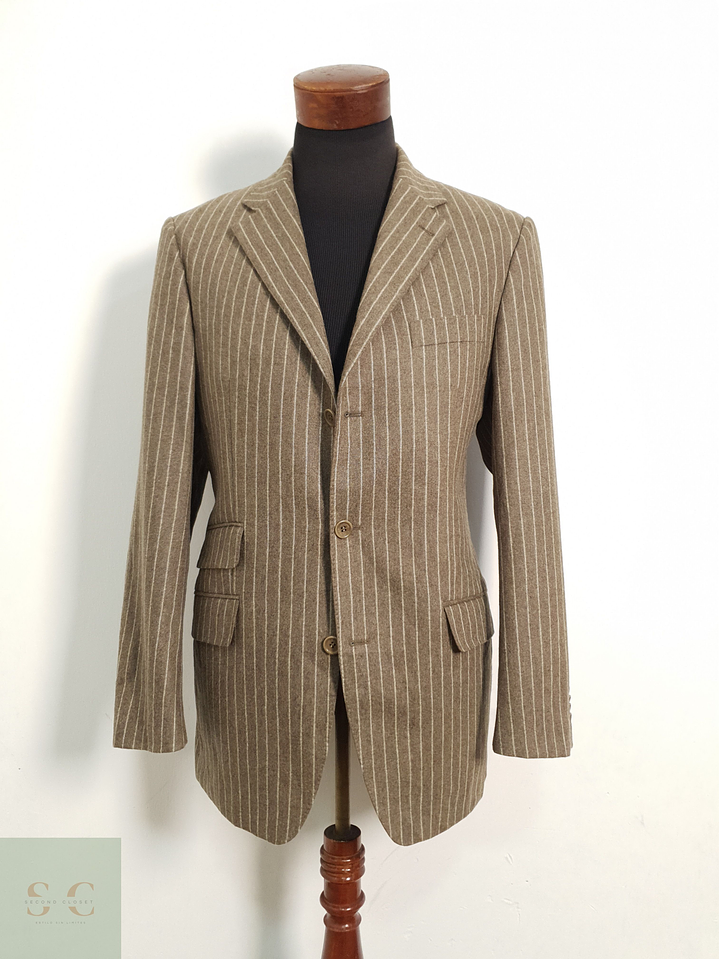 Veston Linus (Eton Italian cloth) 100% lana virgen Talla M 3