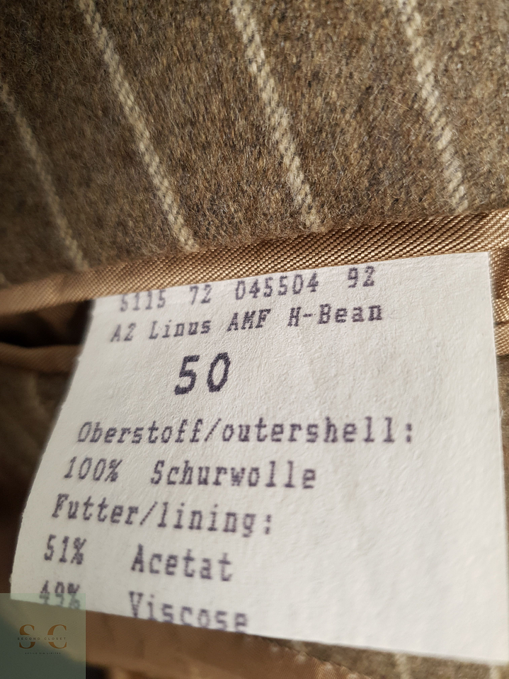 Veston Linus (Eton Italian cloth) 100% lana virgen Talla M 4