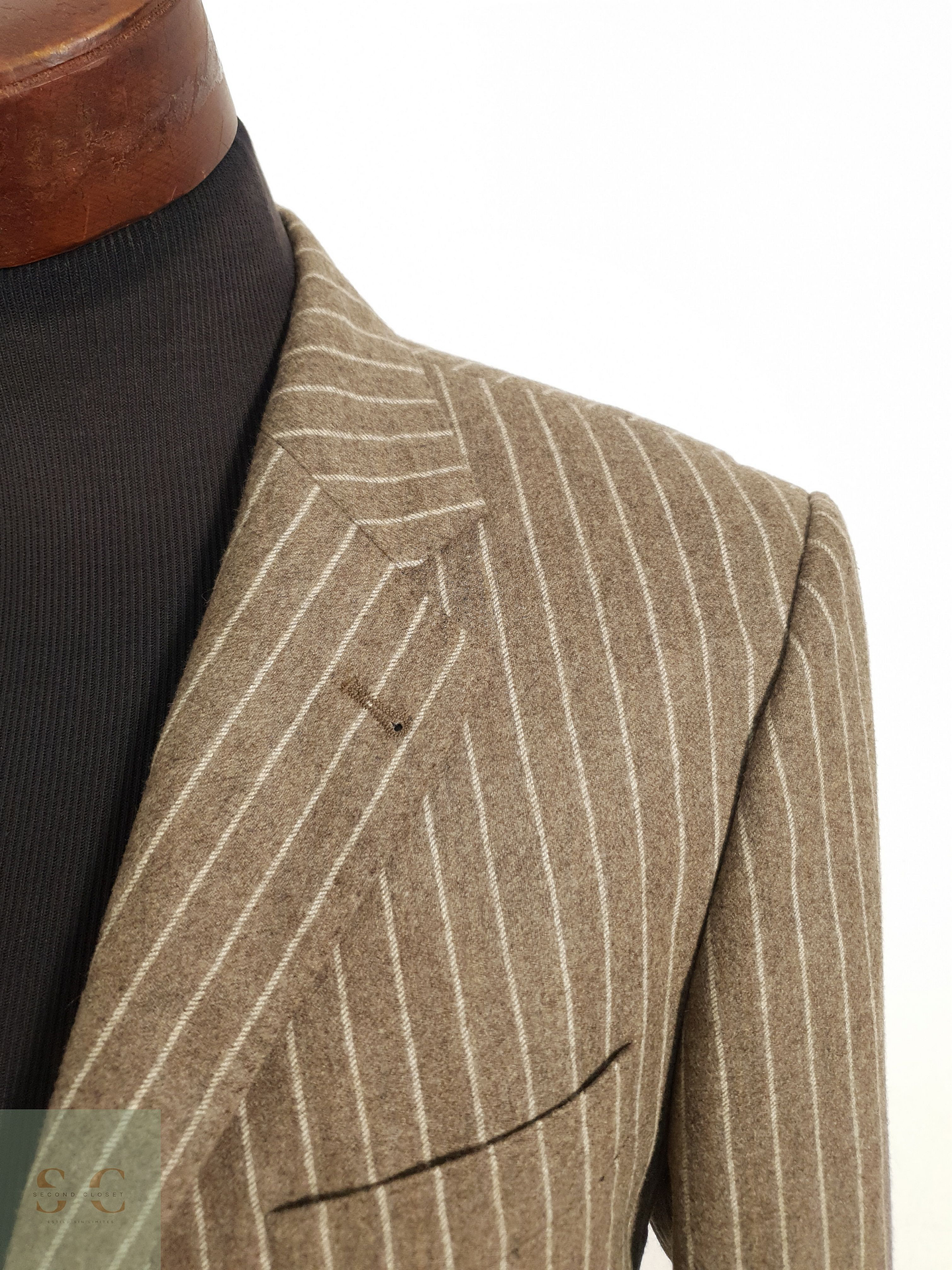 Veston Linus (Eton Italian cloth) 100% lana virgen Talla M 6