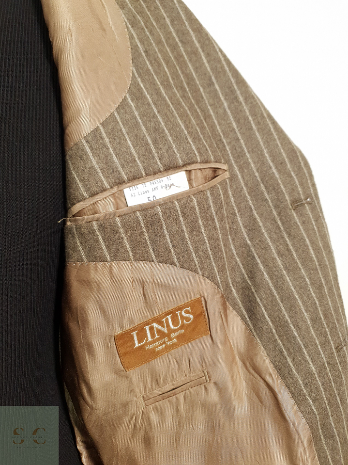 Veston Linus (Eton Italian cloth) 100% lana virgen Talla M 8