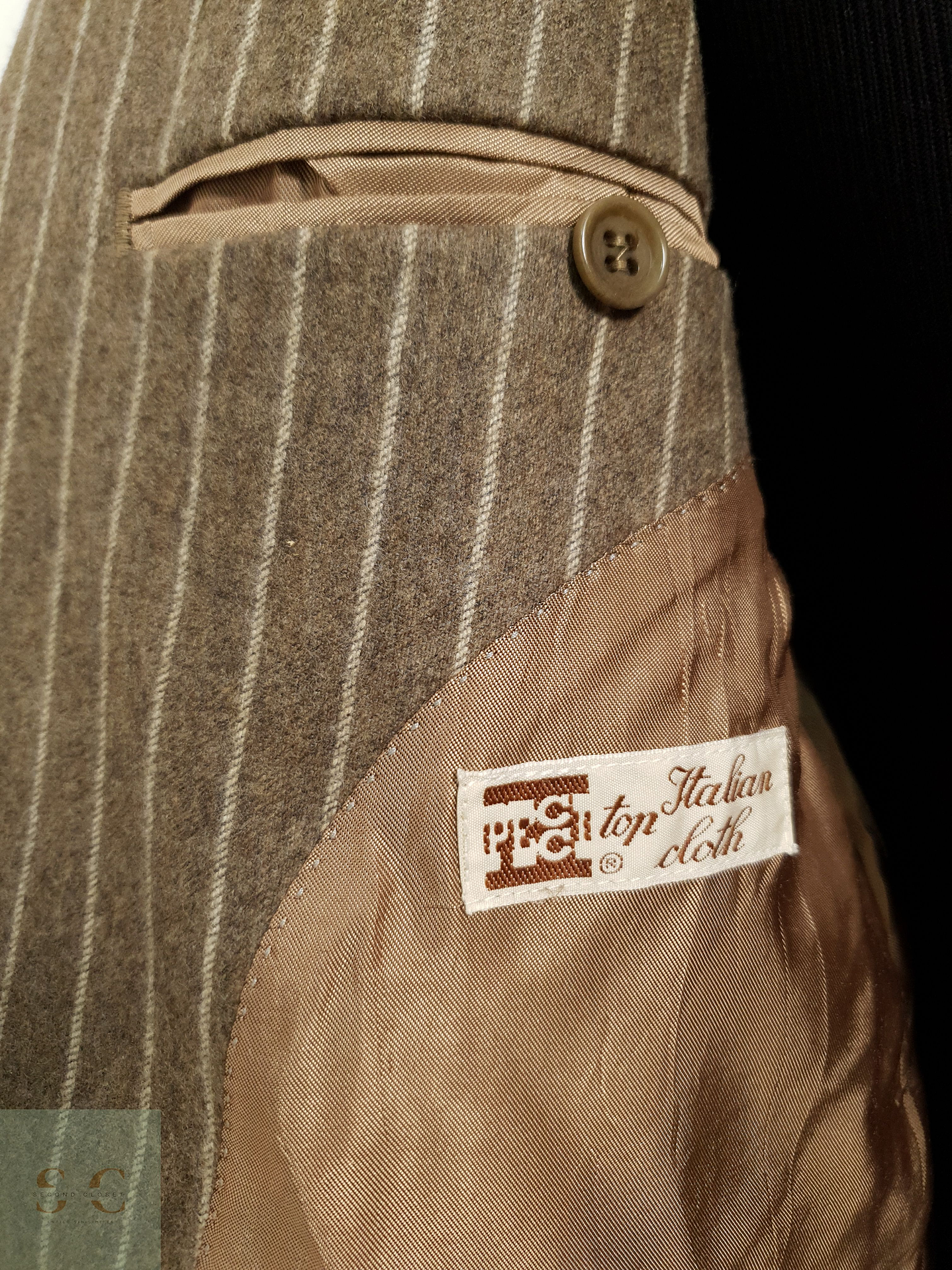 Veston Linus (Eton Italian cloth) 100% lana virgen Talla M 9