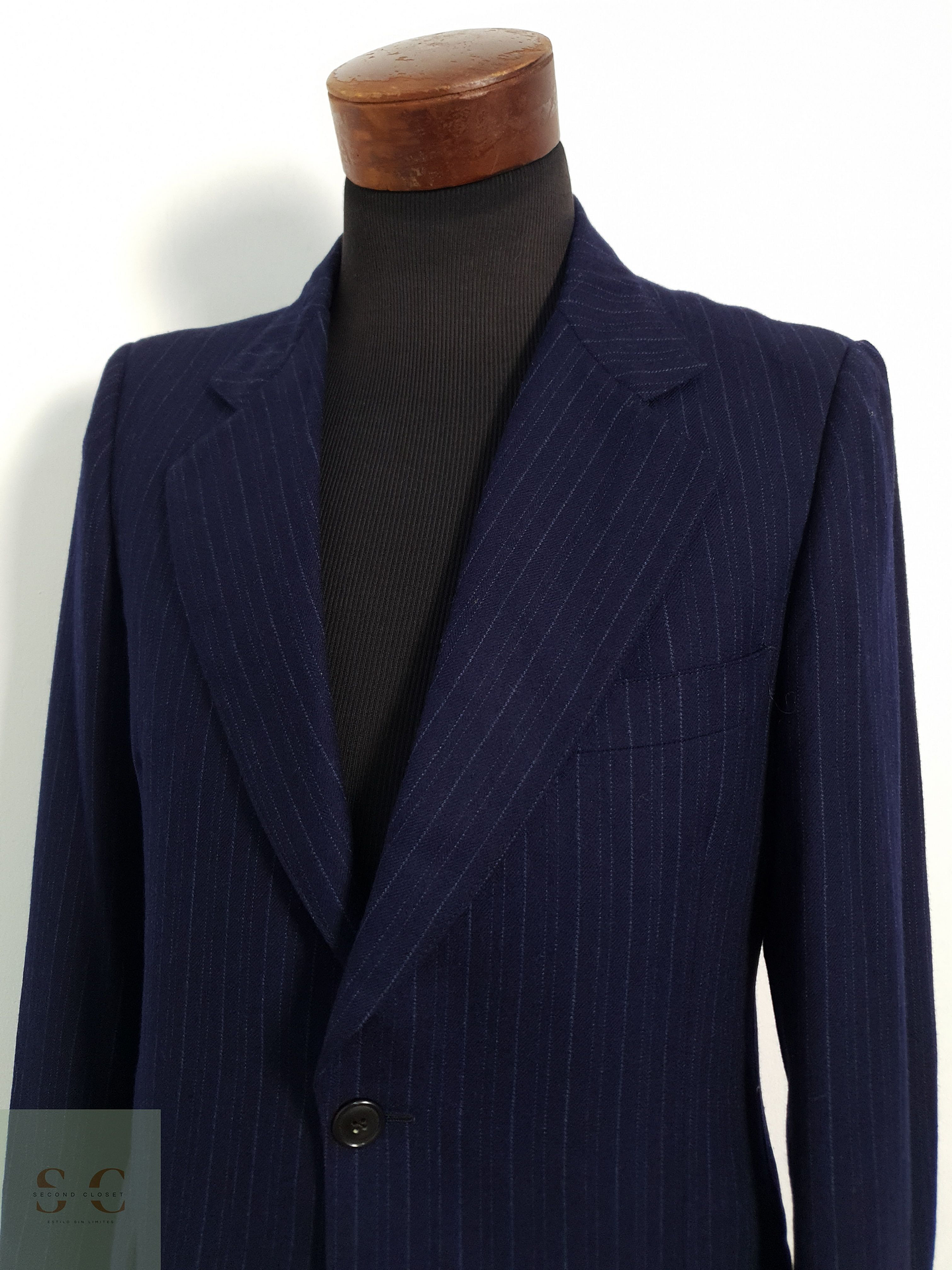 Veston Gregory 100% lana virgen Talla SM 4