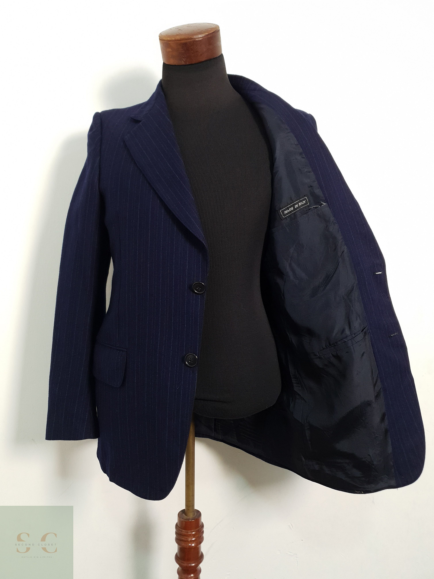 Veston Gregory 100% lana virgen Talla SM 5