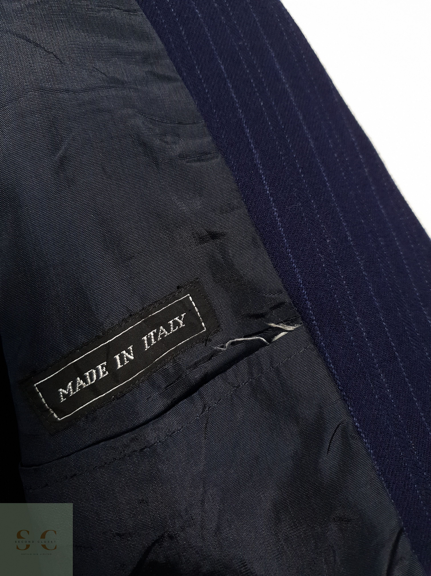 Veston Gregory 100% lana virgen Talla SM 9