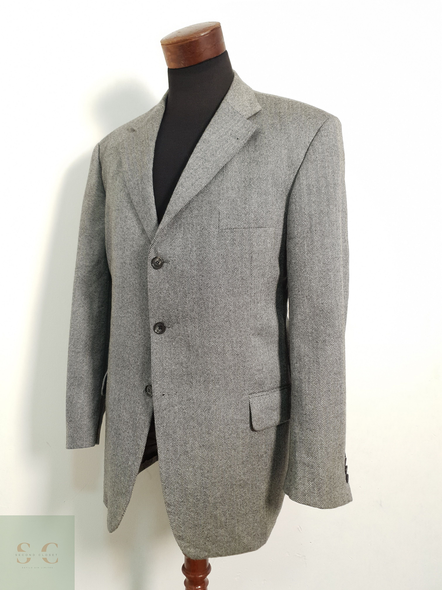 Veston Roy Robson Lana espiga Talla XXL 1