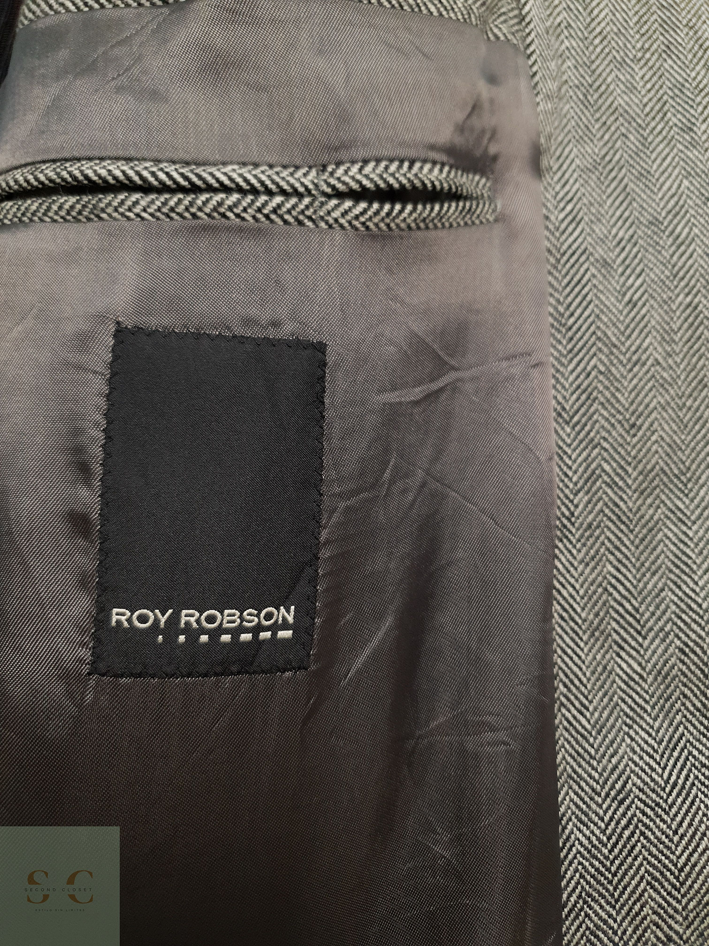 Veston Roy Robson Lana espiga Talla XXL 8